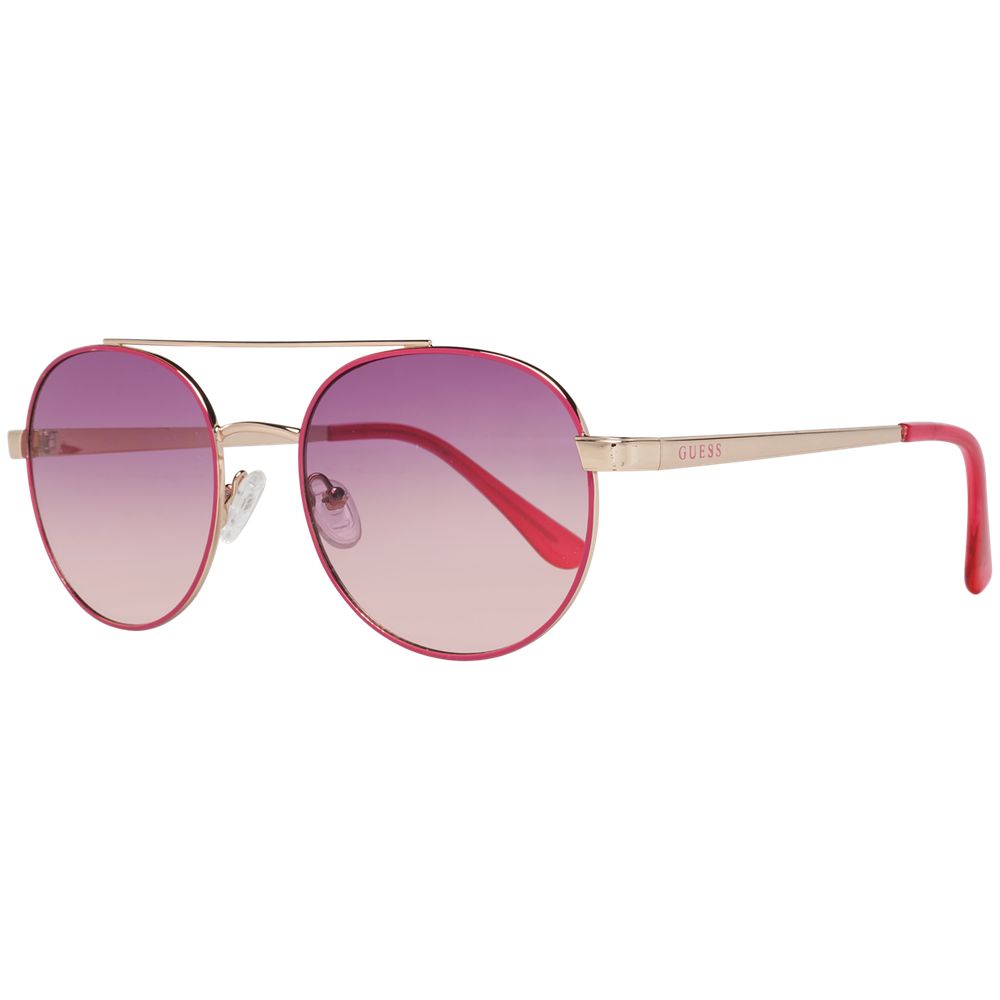 Rose Gold Metal Sunglasses