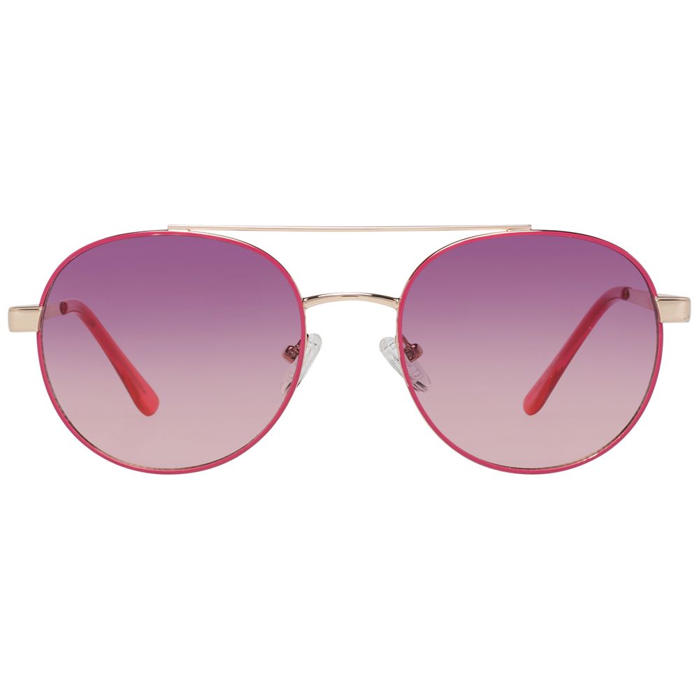 Rose Gold Metal Sunglasses