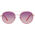 Rose Gold Metal Sunglasses