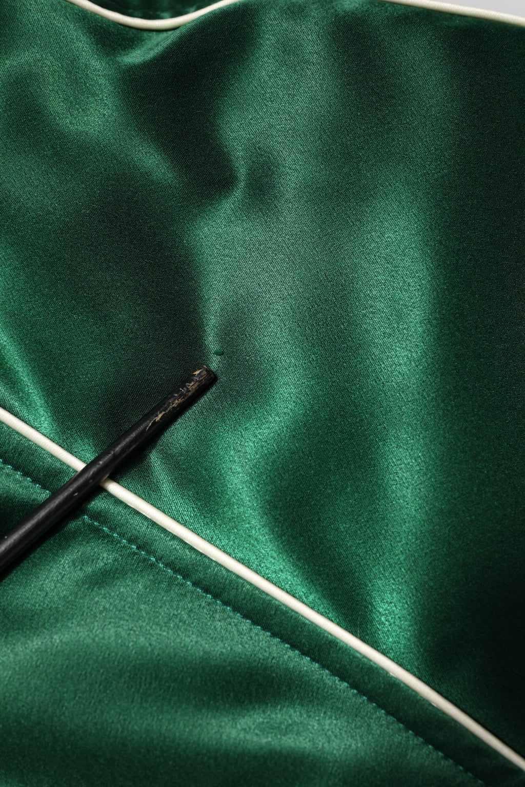 Green Floral DG Logo Full Zip Bomber Jacket