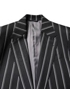 Black Striped SICILIA Formal 2 Piece Suit