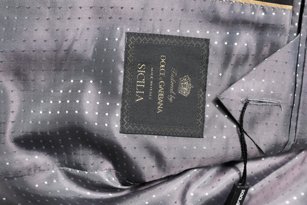 Black Striped SICILIA Formal 2 Piece Suit