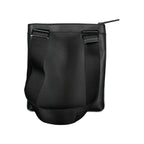 Black Polyester Men's Shoulder Bag