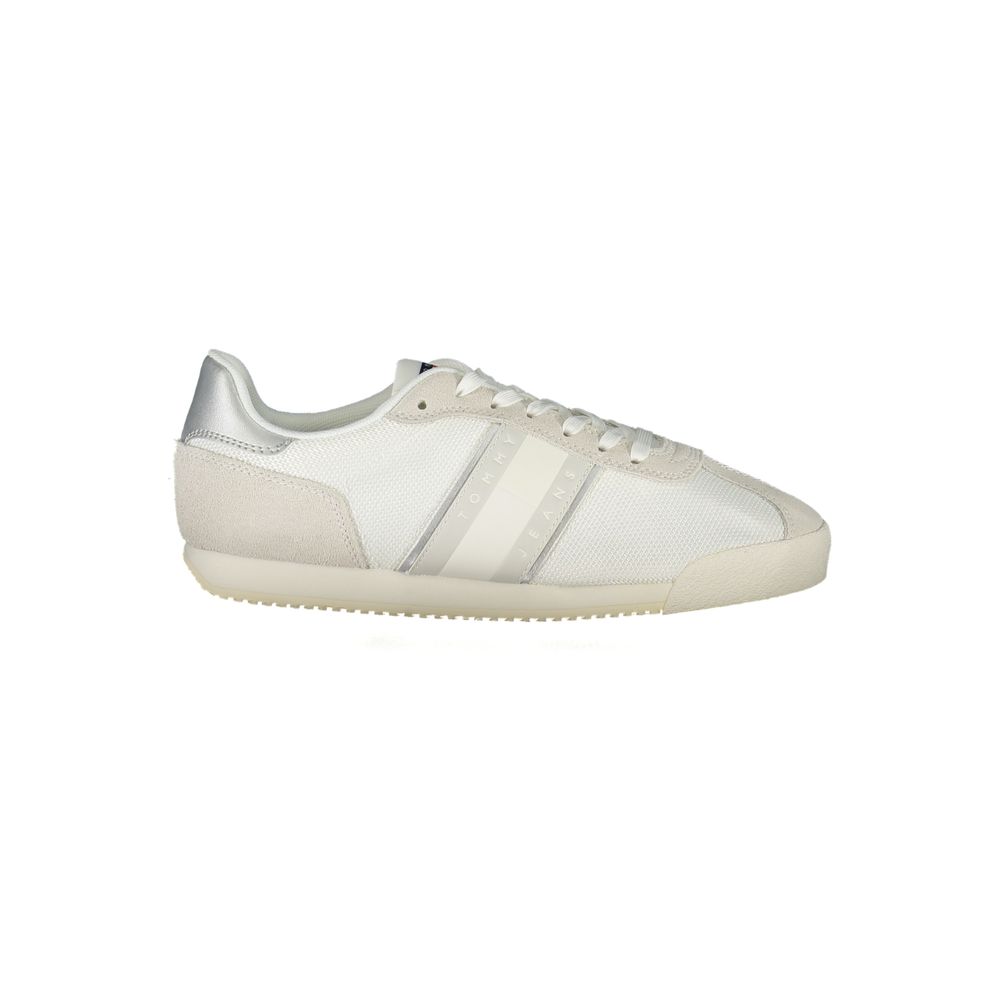 Bianco Polyester Women Sneaker
