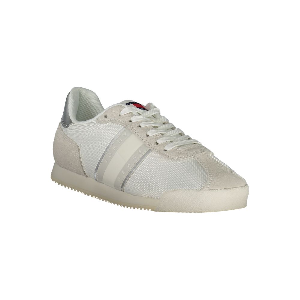 Bianco Polyester Women Sneaker