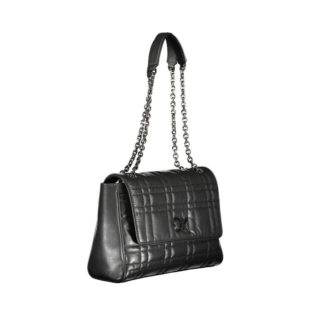 Nero Polyester Womens Handbag