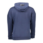 Blue Cotton Men's Hoodie