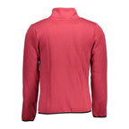 Red Cotton Men Sweater