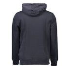 Blue Cotton Men's Hoodie