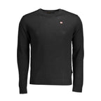 Black Wool Mens Sweater