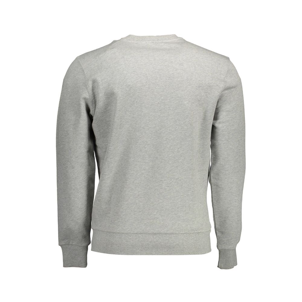 Grigio Cotton Men Sweatshirt