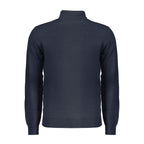 Blue Wool Men Sweater