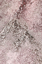 Pink Jacquard Sleeveless Sheath Mini Dress