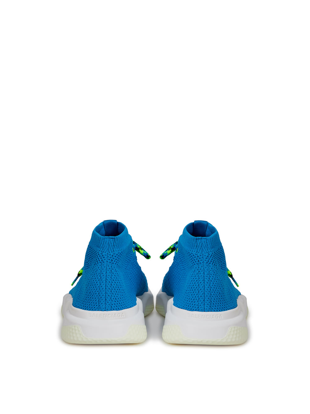 Blue Cotton Athletic Sneakers