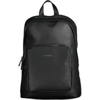 Nero Polyester Men Backpack