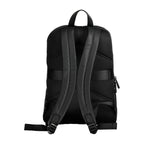 Nero Polyester Men Backpack