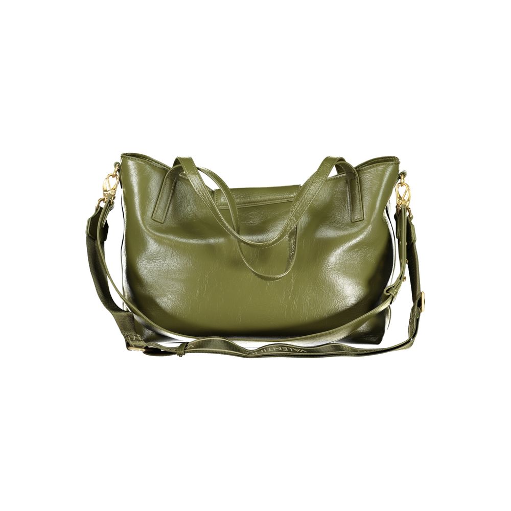 Verde Poliuretano Women Handbag