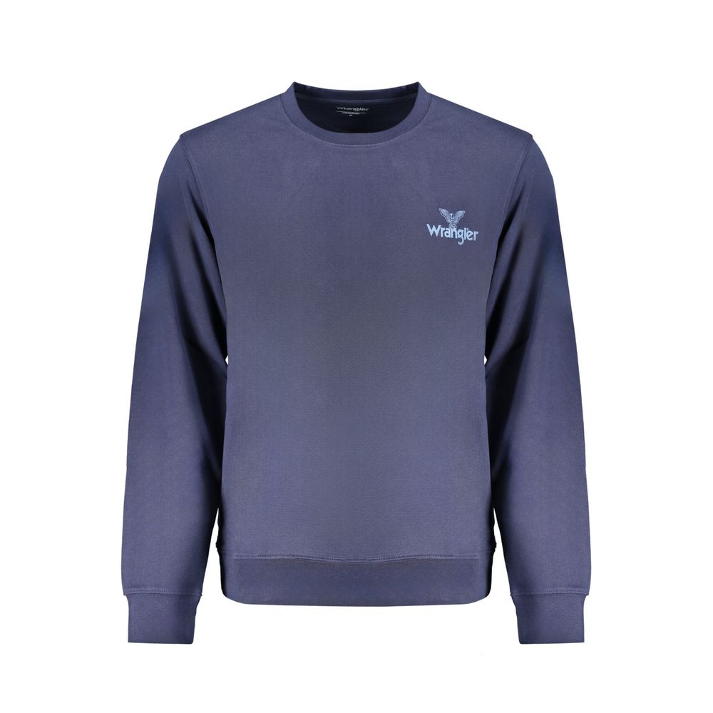 Blue Cotton Mens Sweatshirt