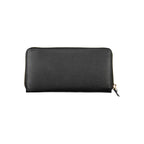 Black Polyurethane Women Wallet