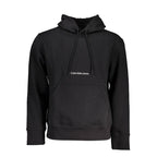 Black Cotton Men's Sweatshirt