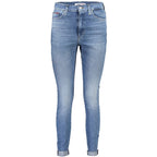 Azzurro Cotton Women's Skinny Jeans