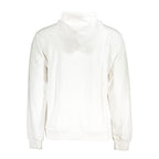 White Cotton Men's Hoodie