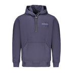 Blue Cotton Men Sweater