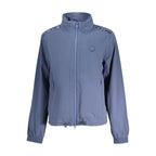 Blue Nylon Women Jacket