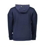 Blue Cotton Men Sweatshirt