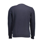 Blue Cotton Men's Sweatshirt