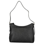 Nero Polyurethane Women Shoulder Bag