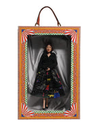 Black Dress Ceramic Porcelain Fashion Leather Sicily Dolls