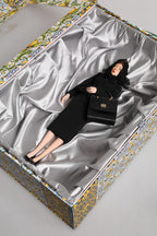 Black Dress Ceramic Porcelain Fashion Leather Sicily Dolls