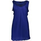 Blu Polyester Women T-Shirt