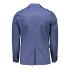 Blu Nylon Men's Jacket