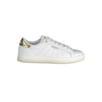 White Leather Women Sneaker