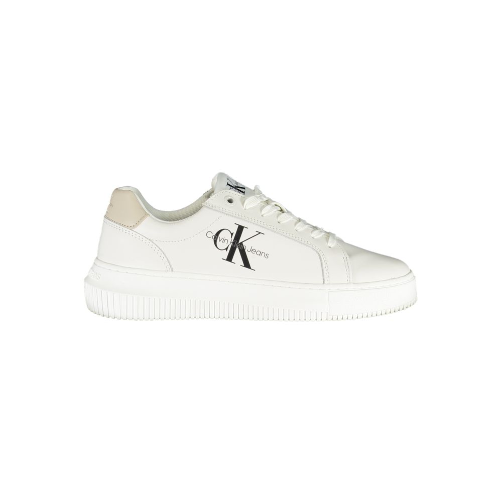 Bianco Leather Women Sneaker