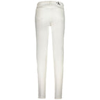White Cotton Women's Jean