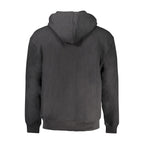 Black Cotton Men's Sweatshirt