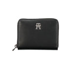 Nero Poliuretano Women Wallet