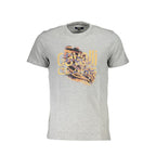 Grigio Cotton Men T-Shirt