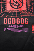 Black Cotton Graphic Print Crew Neck T-shirt