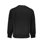Black Cotton Men's Sweatshirt