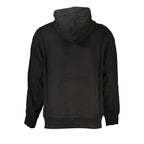 Black Cotton Men's Sweatshirt