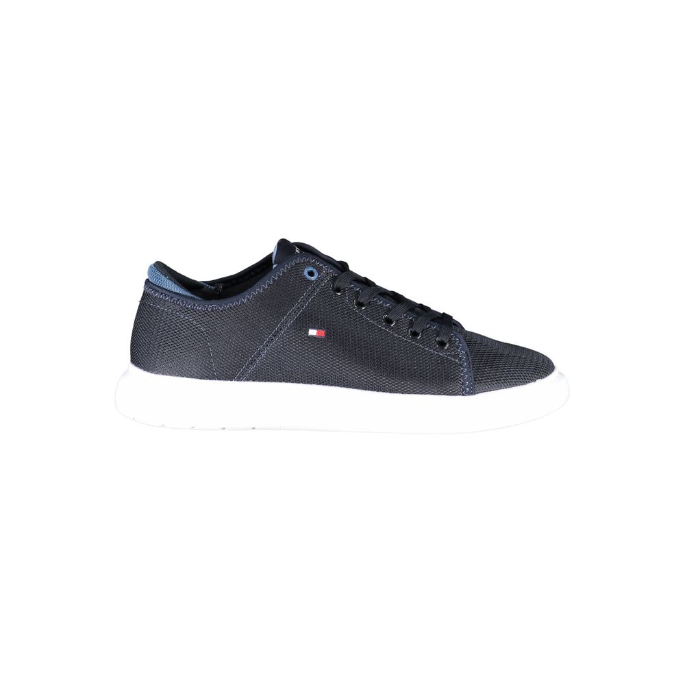 Blu Polyester Men Sneaker