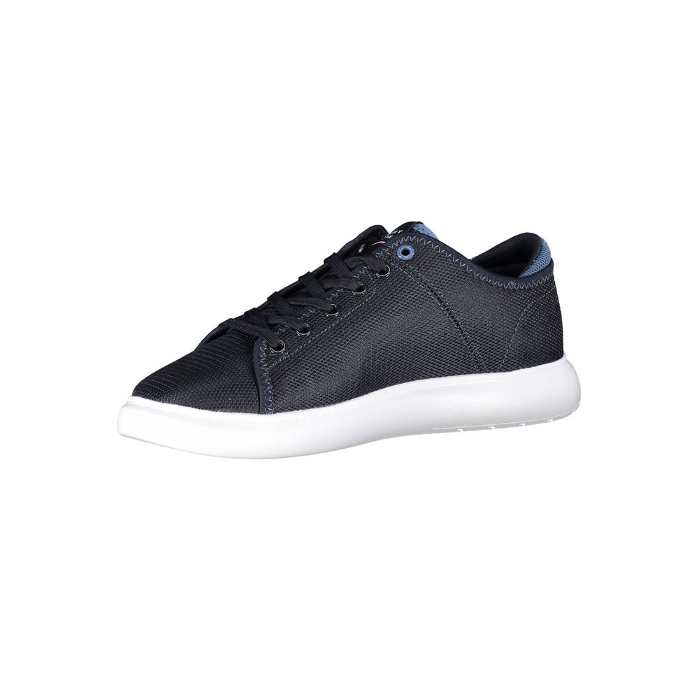 Blu Polyester Men Sneaker