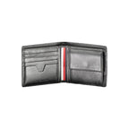 Black Leather Men Wallet