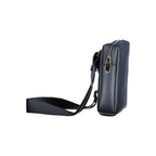 Blu Poliestere Uomo Shoulder Bag