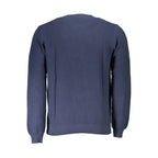 Blue Organic Cotton Men's Sweater