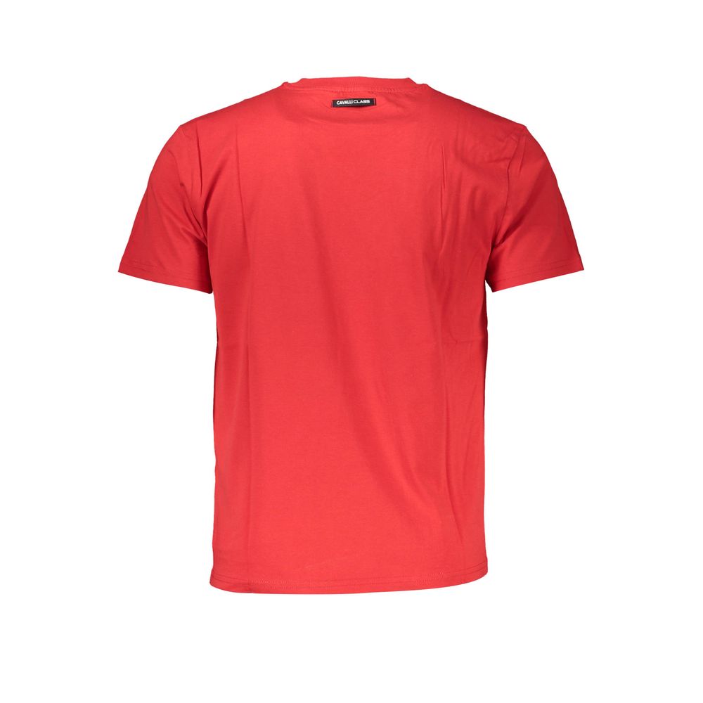 Red Cotton Men's T-Shirt